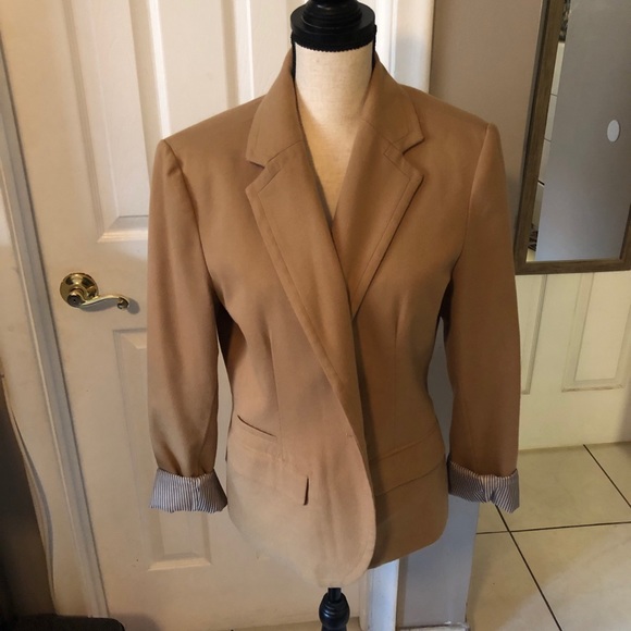Merona Jackets & Blazers - Camel Blazer